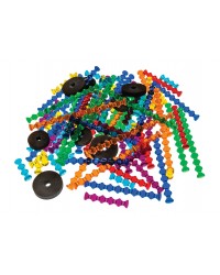 Translucent Playstix Set - 105 Peças